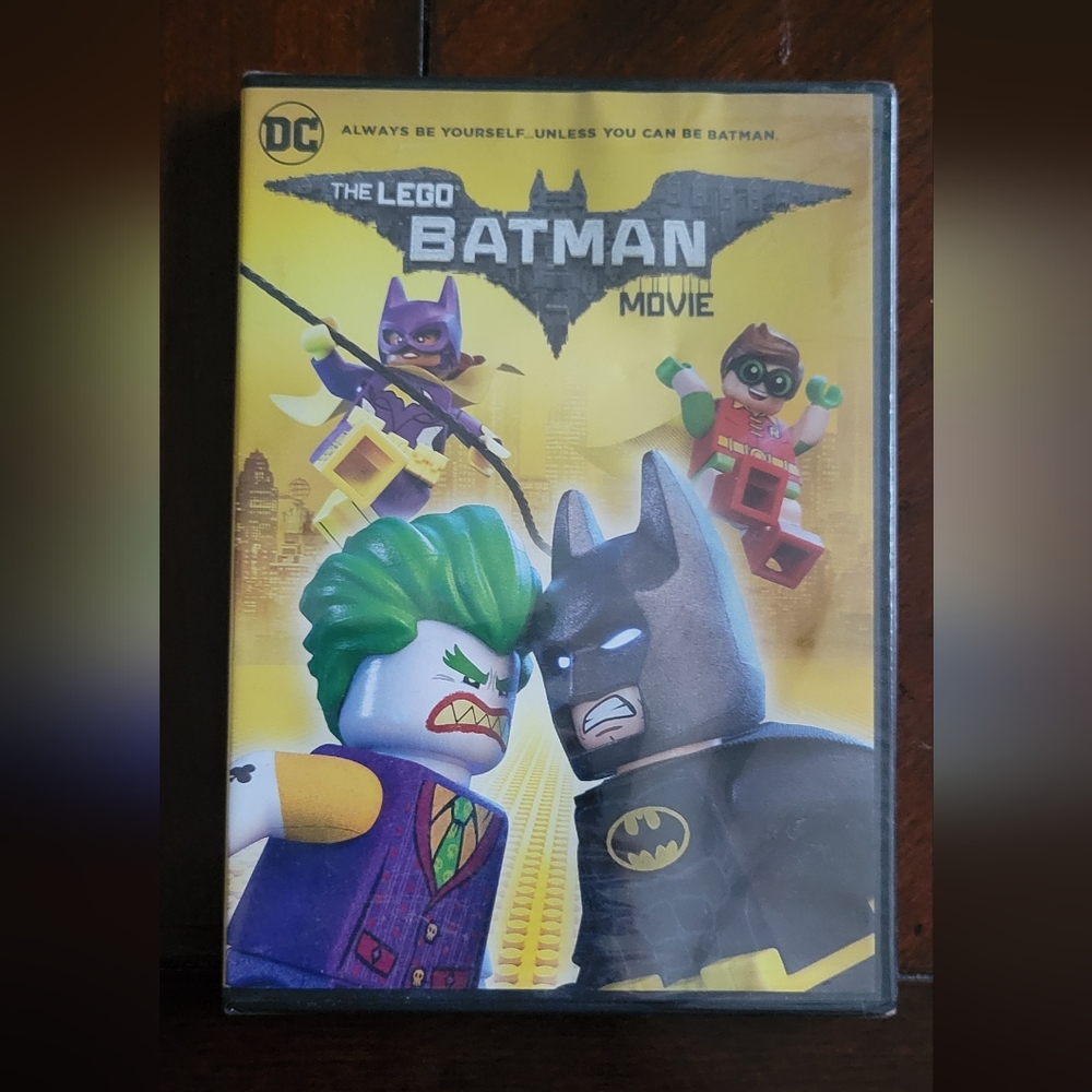 New The Lego Batman Movie DVD
